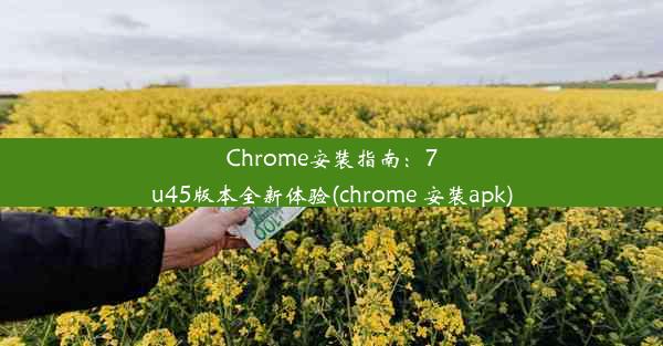 Chrome安装指南：7u45版本全新体验(chrome 安装apk)