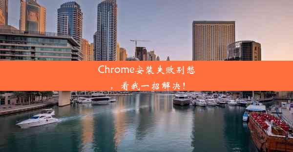 Chrome安装失败别愁，看我一招解决！