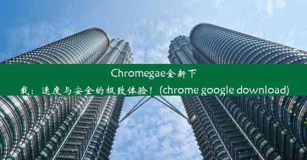 Chromegae全新下载：速度与安全的极致体验！(chrome google download)