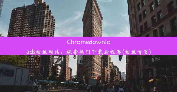 Chromedownloads粉丝网站：探索热门下载新视界(粉丝首页)