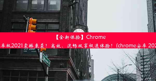 【全新体验】Chrome安卓版2021震撼来袭！高效、流畅双享极速体验！(chrome安卓 2021)