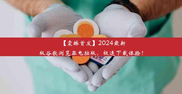 【震撼首发】2024最新版谷歌浏览器电脑版，极速下载体验！